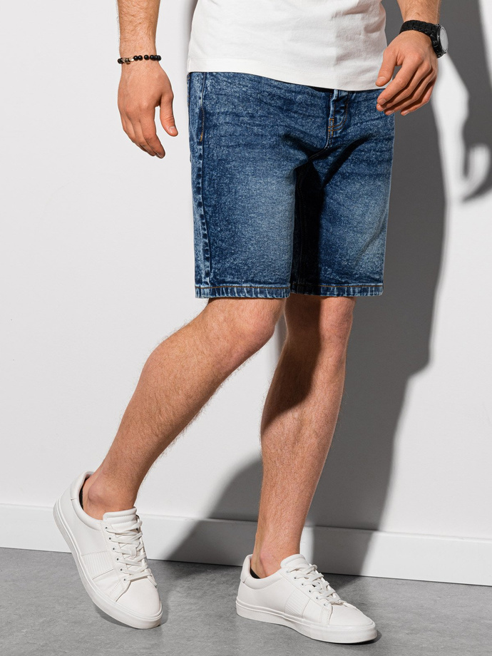 Men's denim shorts - blue W305