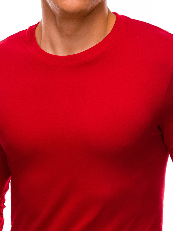 Men's plain longsleeve L59 - red