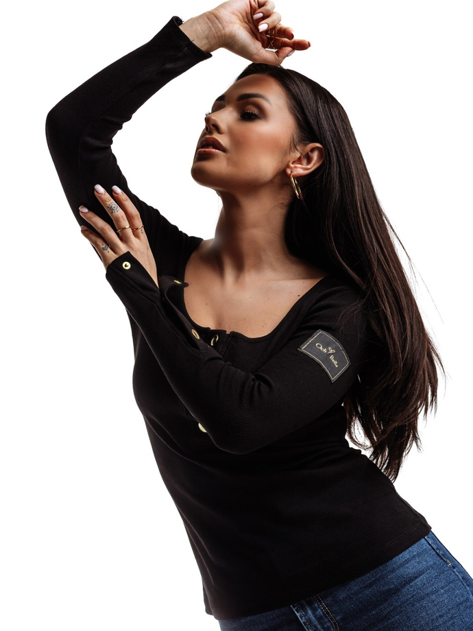 Women's blouse LLR019 - black