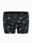 Men's boxer shorts U476 - black
