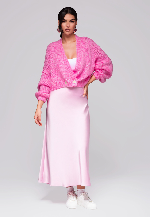 Sweter damski LW-SWCD-0105 - pink