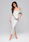 Evening dress LA-OM-DLR255 - white