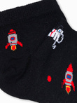 Men's socks - black U177