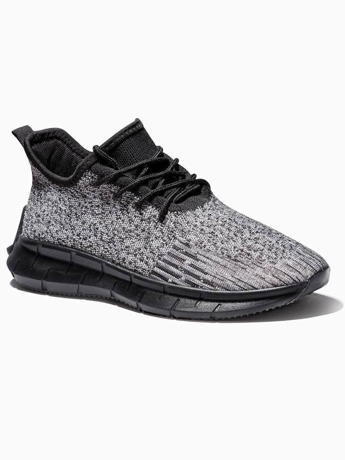 Buty męskie sneakersy - szare V5 T388