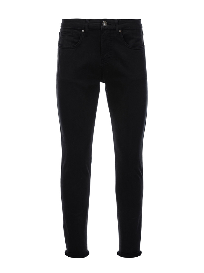 Men's pants chinos - black P1059