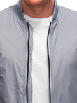 Men's mid-season jacket C532 - grey