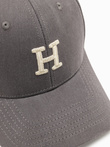 Men's cap H159 - dark grey