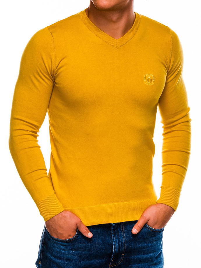 Men's sweater - yellow E74