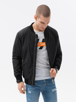 Men's bomber jacket - black V7 C538