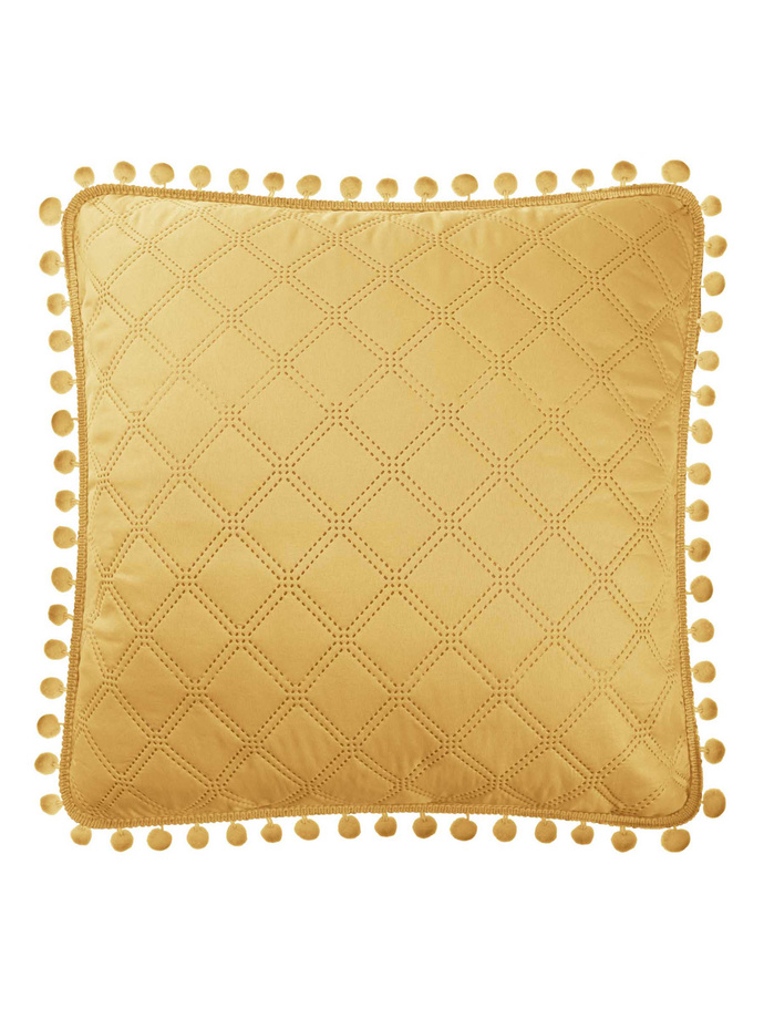 Pompoo decorative pillowcase A811 - mustard