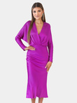 VENICE maxi dress DLR136 - fuchsia