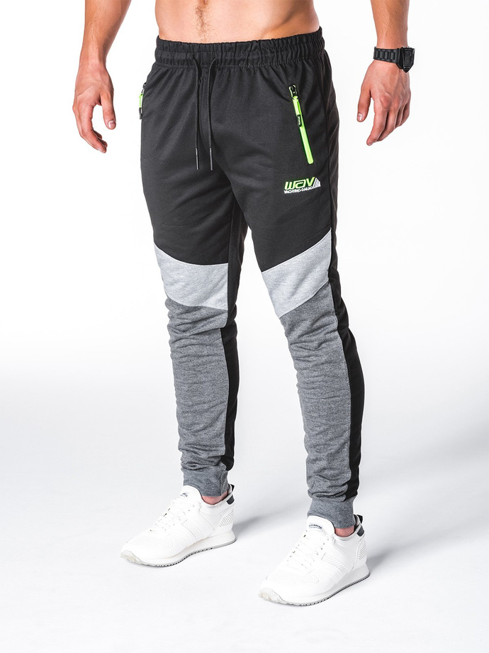 Men's sweatpants P702 - dark grey