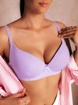 Biustonosz push-up ULR342 - fioletowy