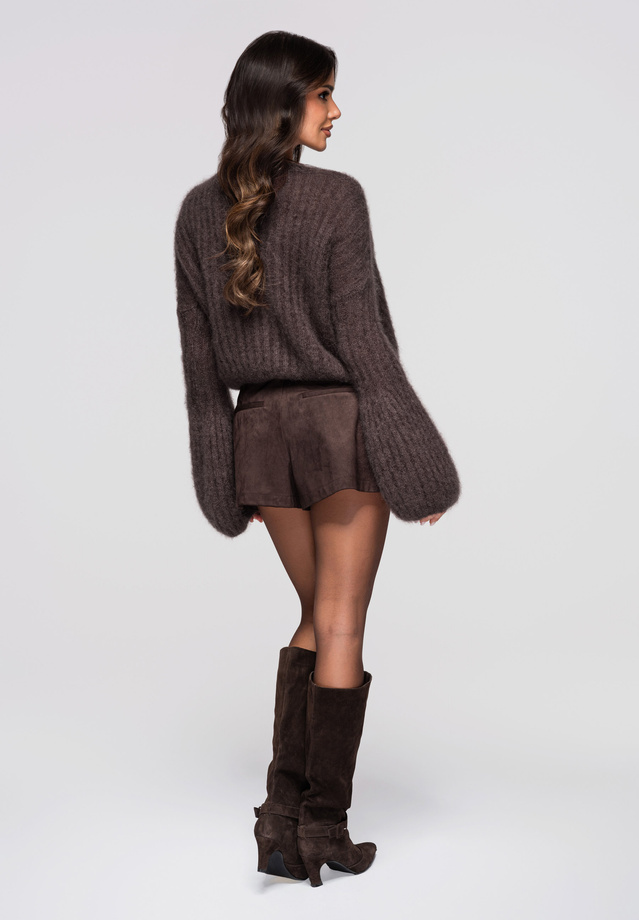 Women's sweater LW-SWSW-0117 v2 - brown