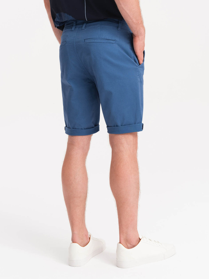 Men's chino shorts - blue V13 W243