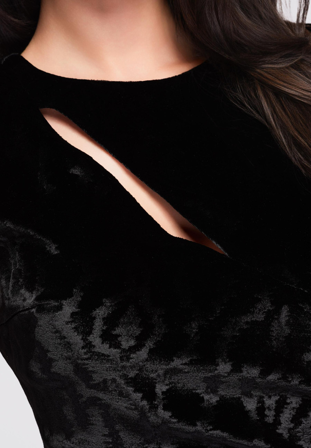 Evening dress LA-OM-DLR290 - black