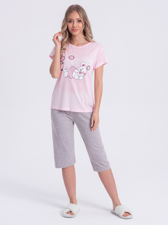 Women's pyjamas ULR293 - light pink