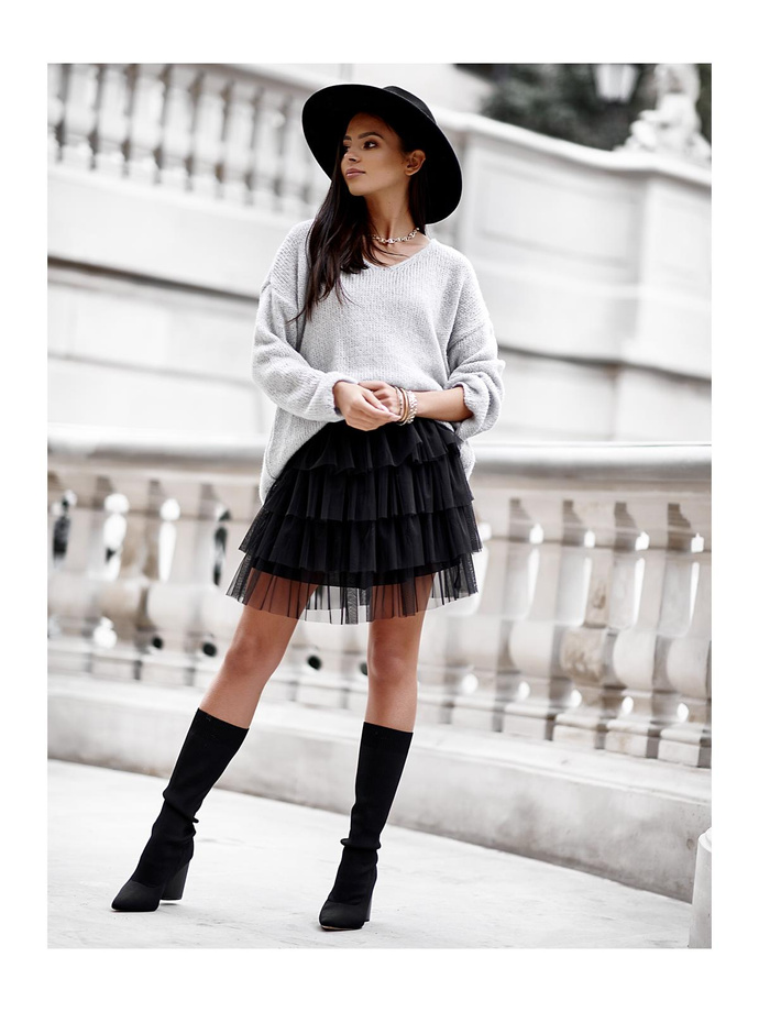 Women's skirt GLR017 - black