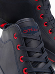 Men's contrast sneakers with raised upper - navy blue V2 OM-FOTH-0121