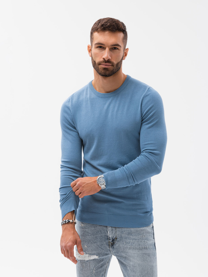 Men's sweater - light blue E177