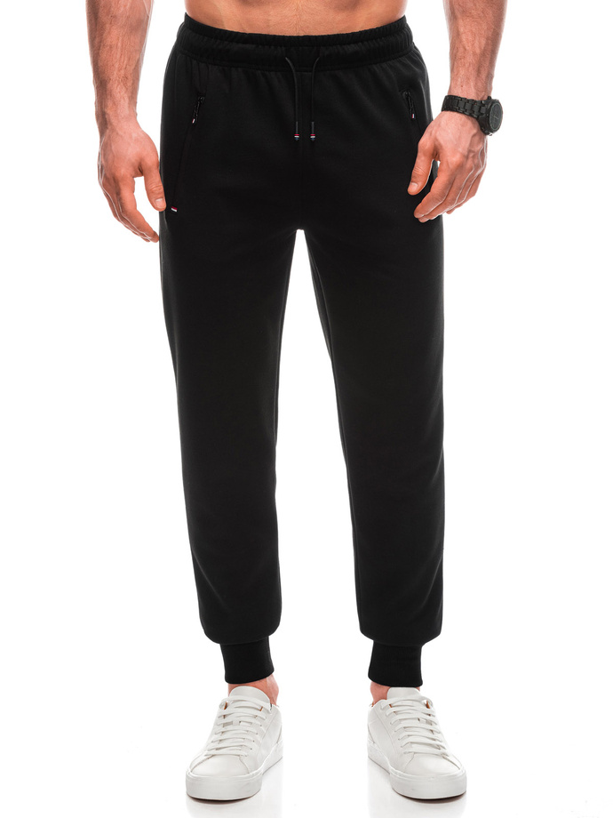 Men's sweatpants P1435 - black