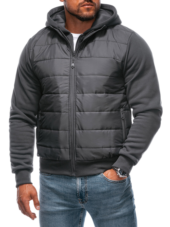 Men's transitional jacket C627 - graphite