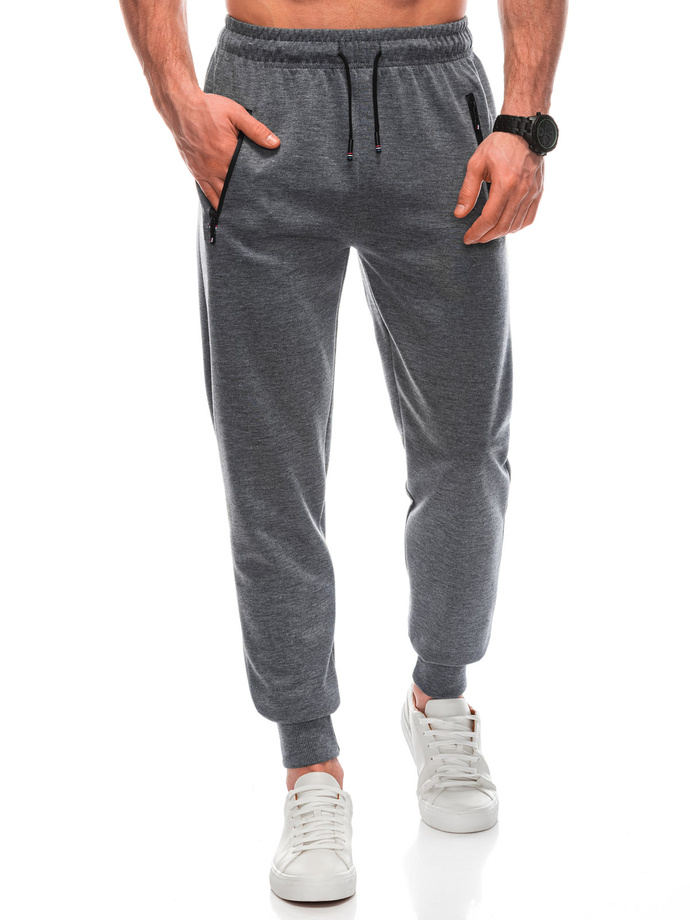 Men's sweatpants P1435 - grey