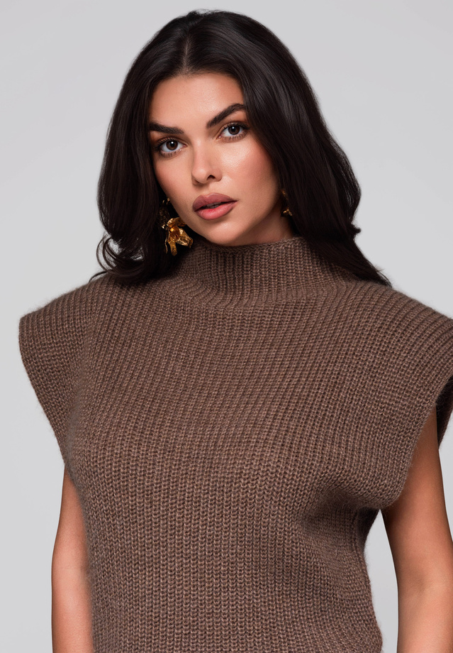 Sweter damski LW-SWSW-0111 - brown