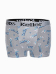 Men's boxer shorts U476 - grey