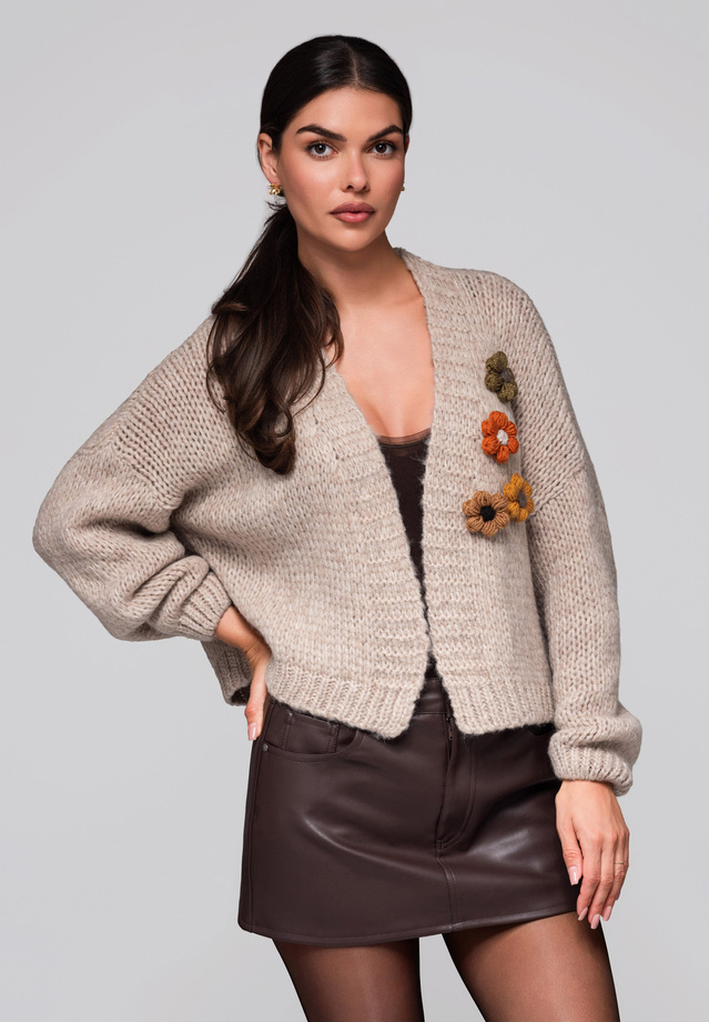 Women's sweater LW-SWCD-0101 light beige