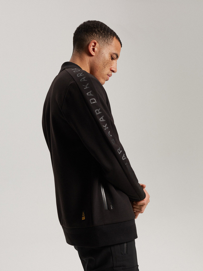Bluza męska bez kaptura DKR VIP B 02 B1568 - czarna