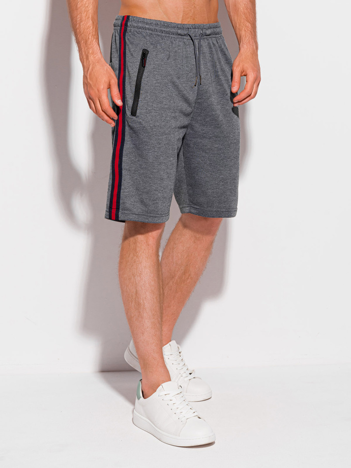 Men's sweatshorts W390 - dark grey