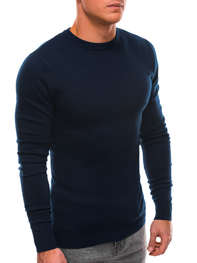 Men's sweater - navy blue V3 EM-SWBS-0100