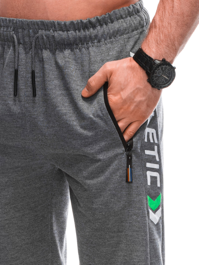 Men's sweatshorts W481 - dark grey