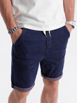 Men's denim shorts - violet W361TEST