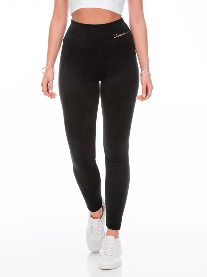 Women's leggings PLR245 - black