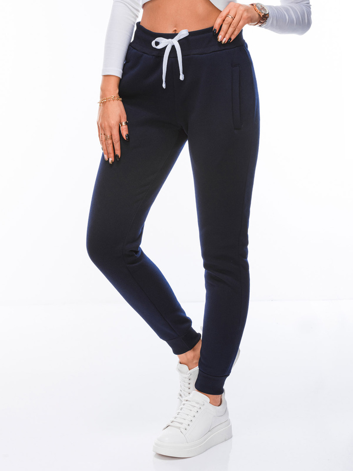 Women's sweatpants PLR070 - navy