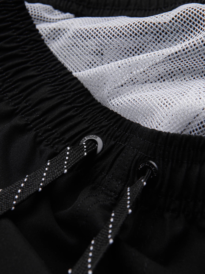Men's swim shorts - black V25 OM-SRBS-0125