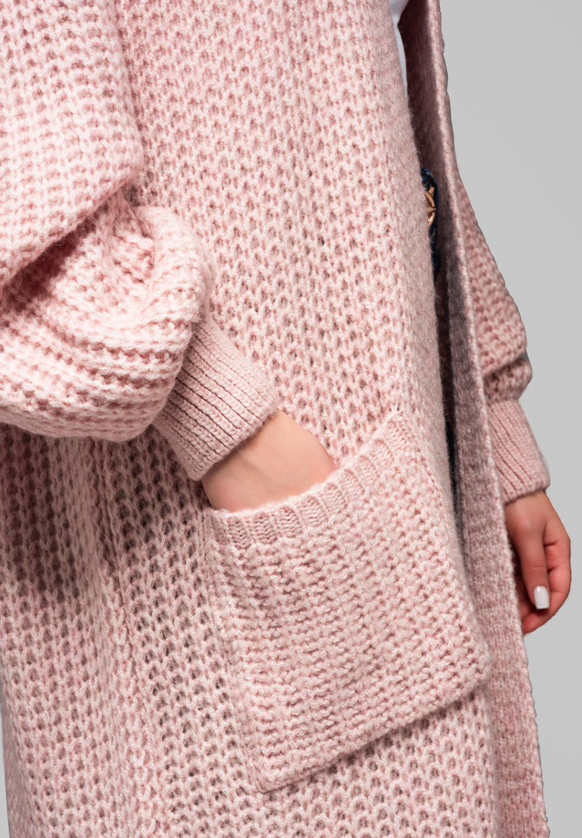 Women's cardigan LW-SWCD-0104 - light beige