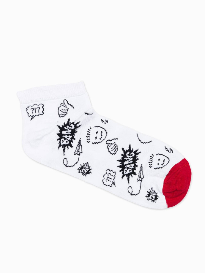 Men's socks - white V25 U177