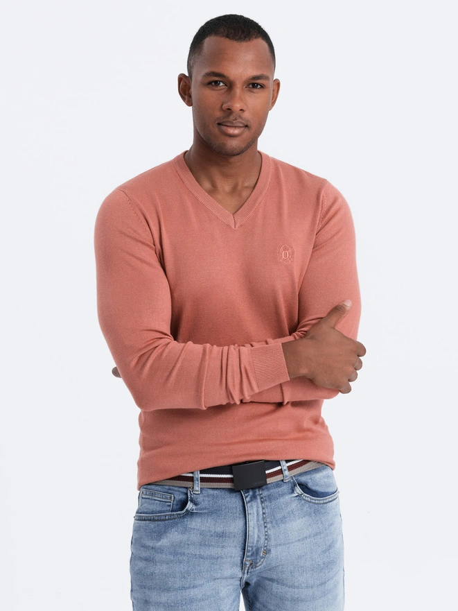 Men's sweater - pink E191