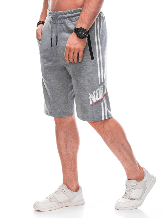 Men's sweatshorts W489 - grey
