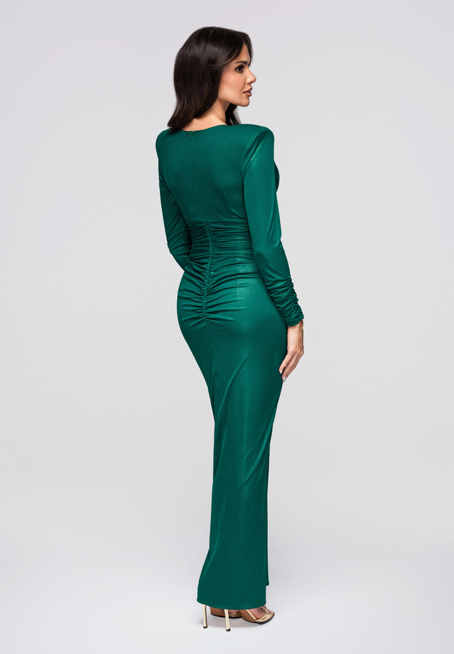 Evening dress LA-OM-DLR257 - green