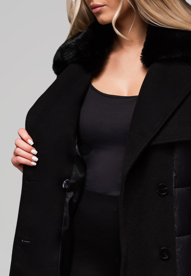 Women's waist coat LARICA OW-COWC-0104 v1 - black