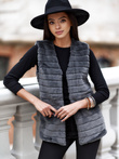 Women's vest VLR008 - dark grey