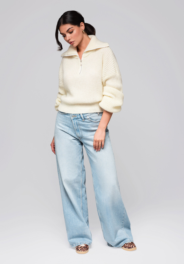 Sweter damski LW-SWSW-0114 - ecru