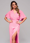 Evening dress LA-OM-DLR096 - pink