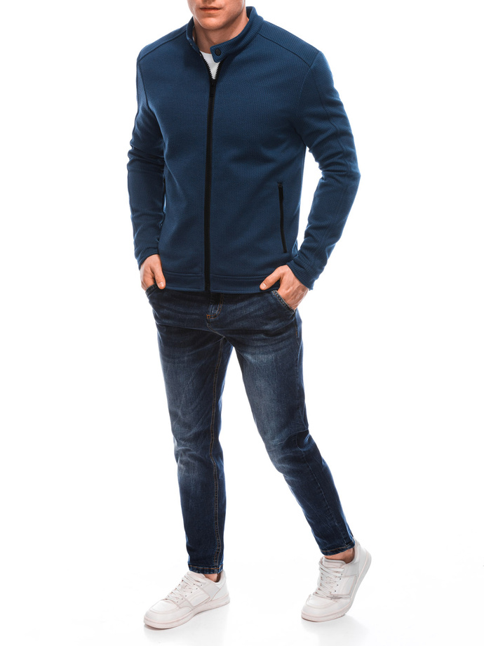 Men's transitional jacket EM-JANP-0100 - navy blue V5