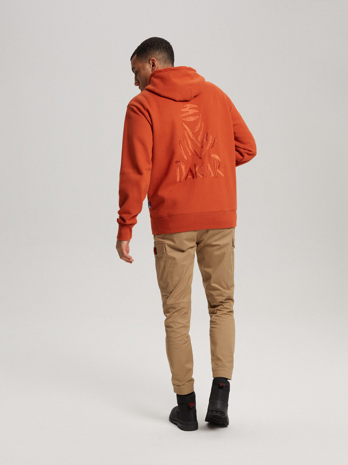 Men's sweatshirt DKR DSRT ZH1 B1567 - orange