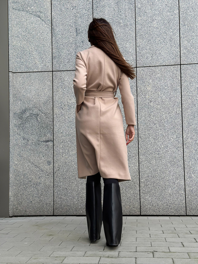 Women's coat CLR034 - beige